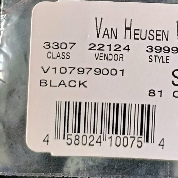 NWT: Van Heusen Size 14S Black & White Pinstripe Stretch Career Pants - Picture 6 of 6